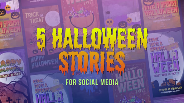 Videohive Halloween Stories