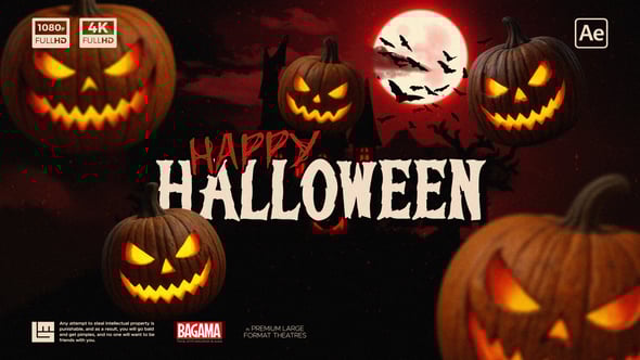 Videohive Halloween Scary Night 55039758