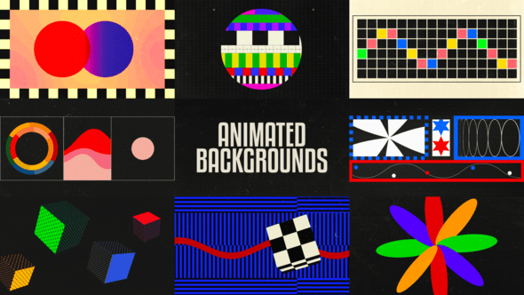 Videohive Colorful Backgrounds 59760929