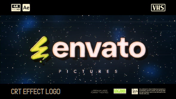 Videohive Vintage VHS Logo