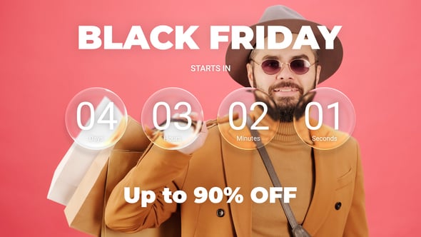 Videohive Liquid Countdown Timers