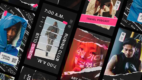 Videohive Paper Stories