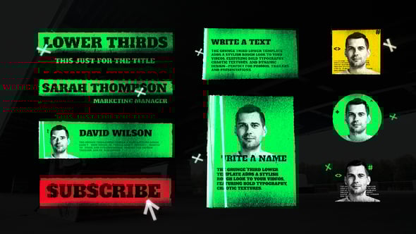 Videohive Lower Thirds 60023763