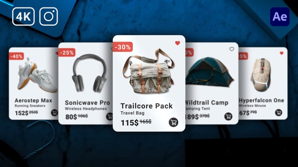 Videohive Online Market Carousel