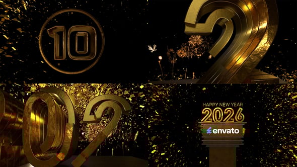 Videohive New Year Countdown 2026 60066755