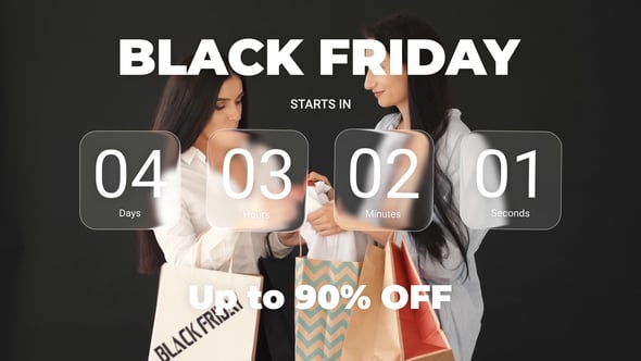 Videohive Liquid Countdown Timers 60156499