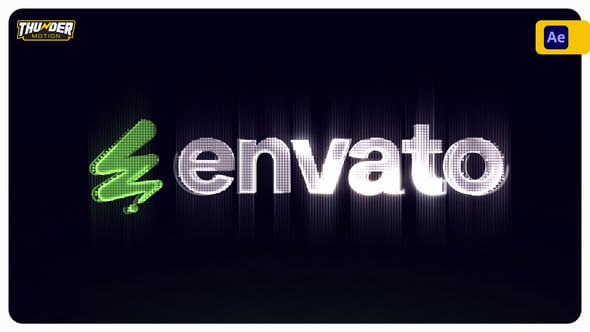 Videohive Dynamic Pixel Logo Reveal