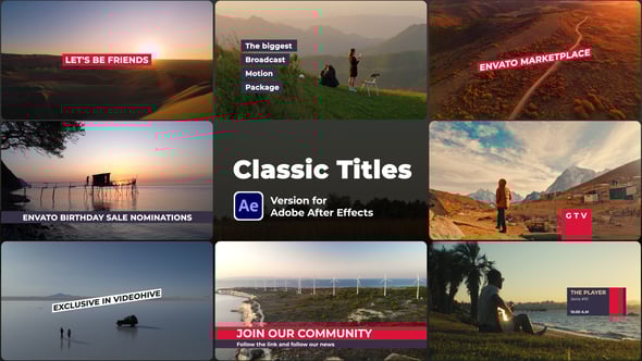 Videohive Classic Titles