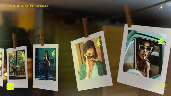 Videohive Photo Memories Mockup