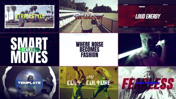 Videohive Modern Opener Urban