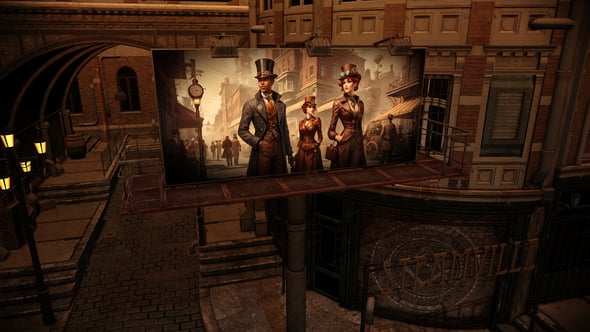 Videohive Steampunk Billboards