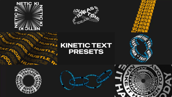 Videohive Kinetic Typography 59809678