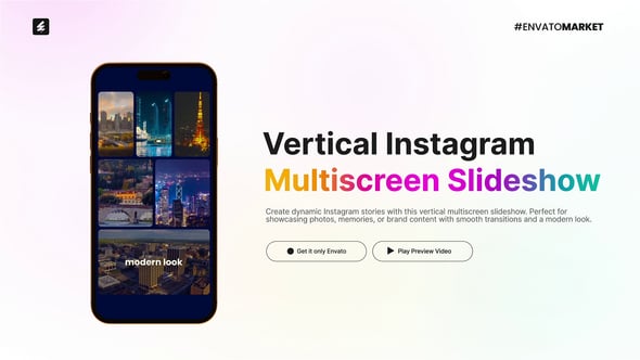 Videohive Instagram Multiscreen Slideshow 60088277
