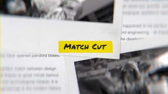 Videohive Text Match Cut