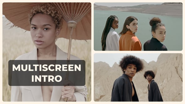 Videohive Multiscreen Intro 60010197