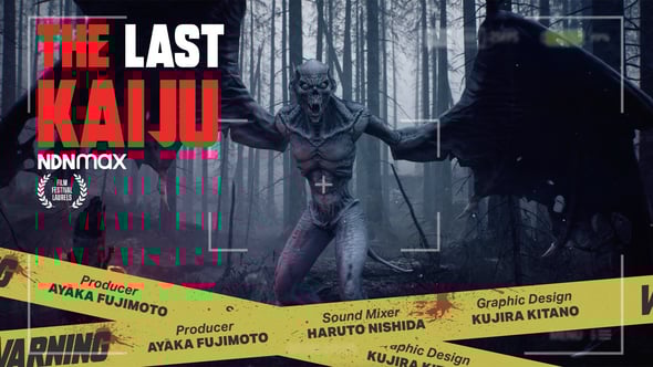 Videohive Japan Retro 2000s Cinematic Title