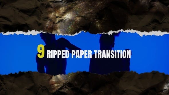 Videohive Ripped Paper Transitions 59314990