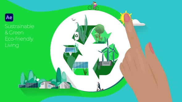 Videohive Sustainable & Green Eco-friendly Living