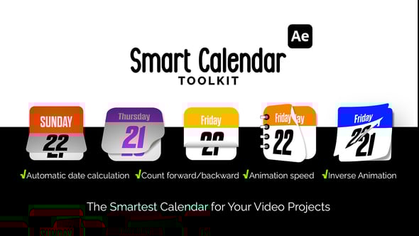 Videohive Smart Calendar Toolkit