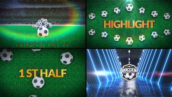 Videohive Soccer Bumper 5 (3-Bumpers)