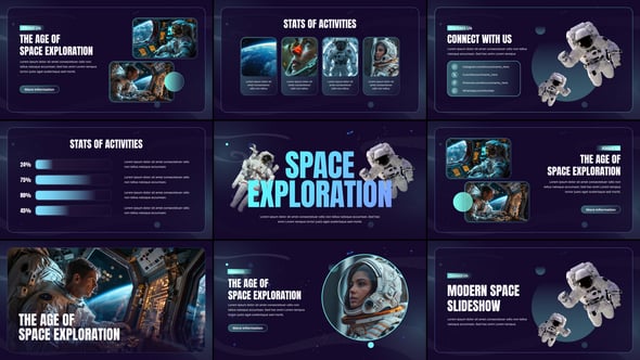 Videohive Space Typography