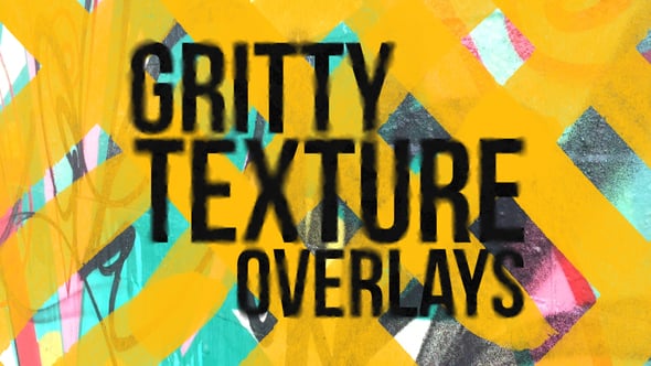 Videohive Gritty Texture Overlays