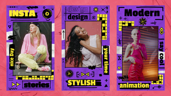Videohive Trendy Street Stories
