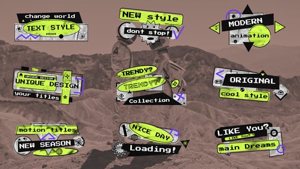 Videohive Cosmic Lower Thirds