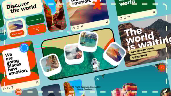 Videohive Typography Pack For Journey