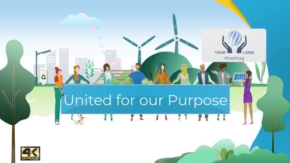Videohive United People for a Purpose / Awareness Campaign