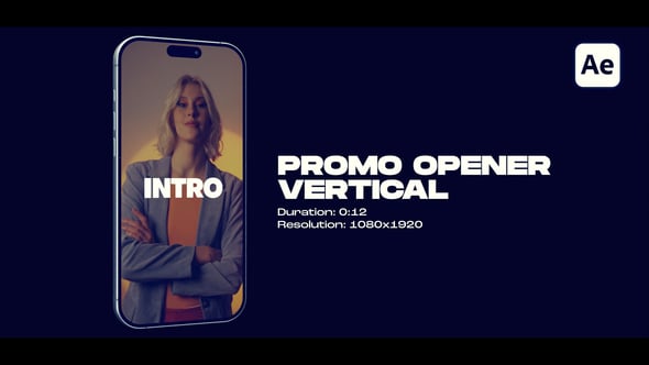 Videohive Vertical Promo Opener