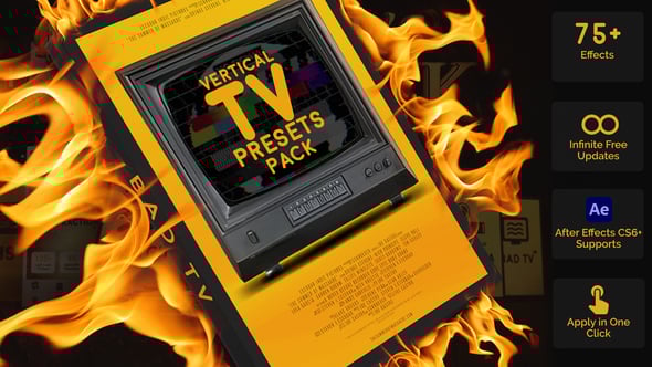 Videohive Vertical TV Presets Pack