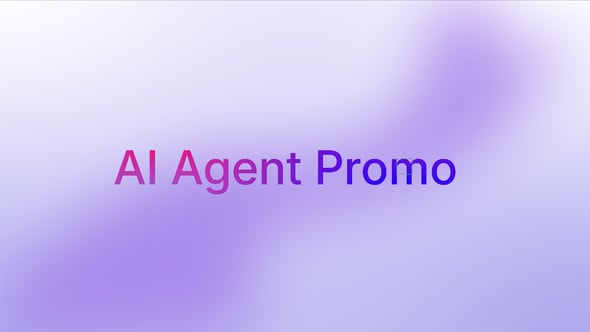 Videohive AI Agent Promo