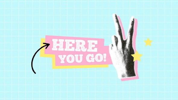 Videohive Pop Collage Titles