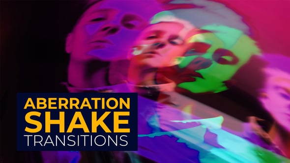 Videohive Aberration Shake Transitions | After Effects