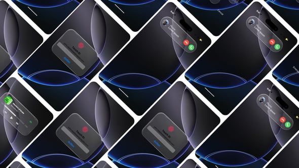 Videohive Liquid Glass UI Phone