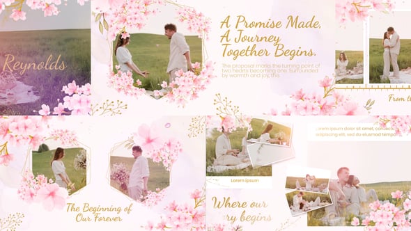 Videohive Flower Slideshow 59734019