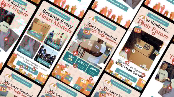 Videohive Charity & Donation Story