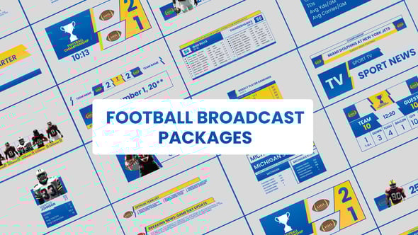 Videohive Football Broadcast Packages