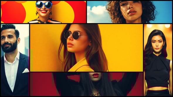 Videohive Split Screen Opener 60035449