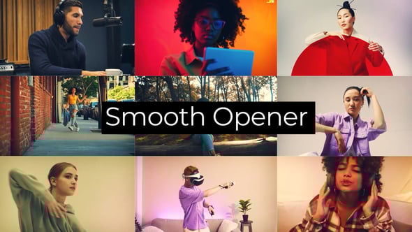 Videohive Dynamic Smooth Opener 59807257