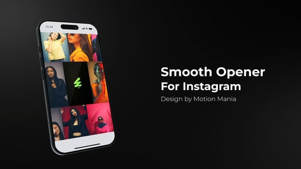 Videohive Smooth Opener for Instagram