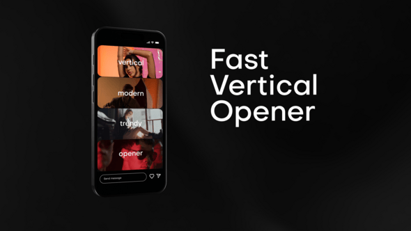 Videohive Fast Vertical Opener