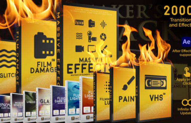 Videohive Massive Vertical Effects Pack