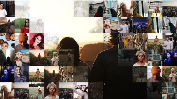 Videohive Mosaic Slideshow 59752927