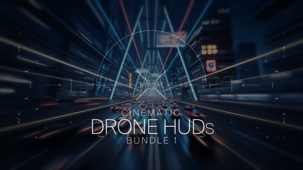 Videohive Drone Hud UIs – Bundle 1
