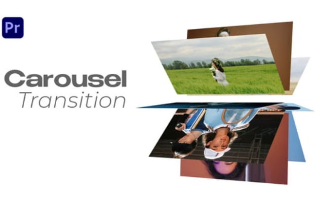 Videohive Carousel Transition Pack MOGRT