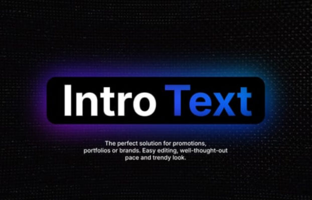 Videohive Intro Text | After Effects
