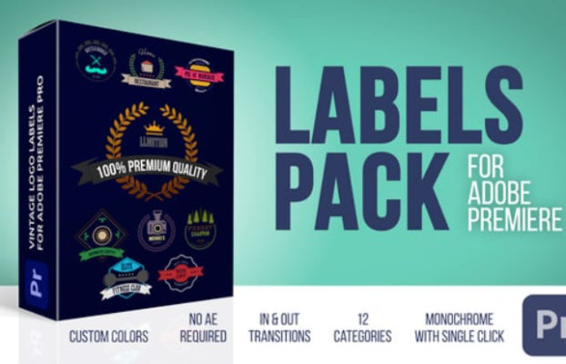 Videohive Labels Pack – MOGRT for Premiere