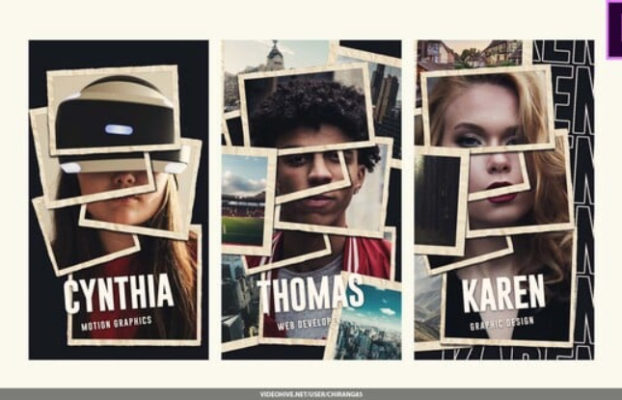 Videohive Mosaic Photo Stories For Premiere Pro